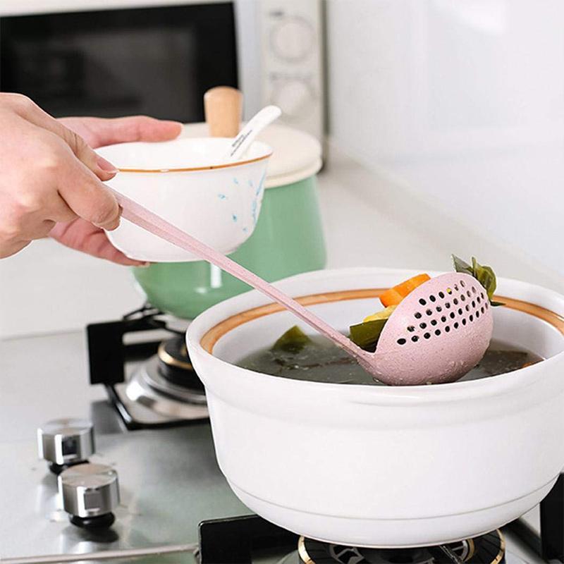 Pot Soup Spoon Colander 2 in 1