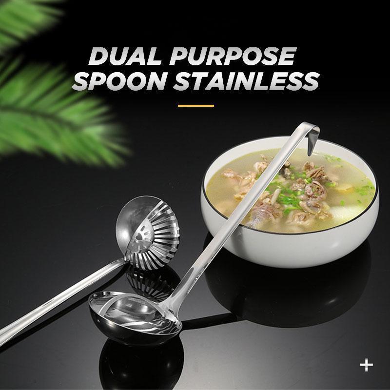 Pot Soup Spoon Colander 2 in 1